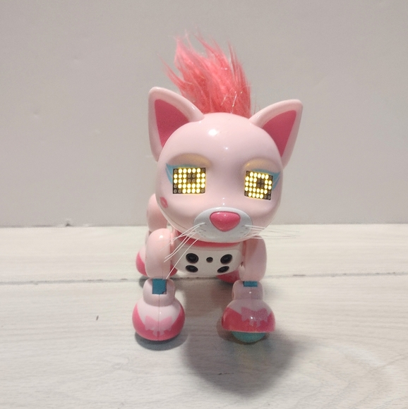 Toys Zoomer Meowzies Interactive Pink Robot Cat Kitten Kitty 216 By